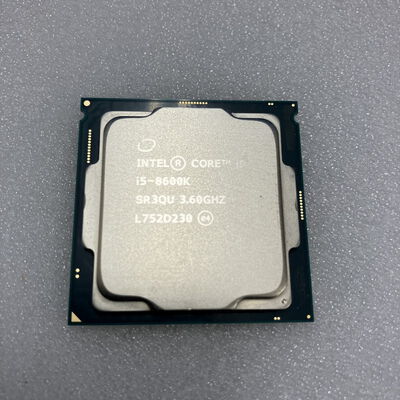【新潟店】中古  INTEL Core i5-8600K (1151/3.60GHz/9M/C6/T6) 136199 