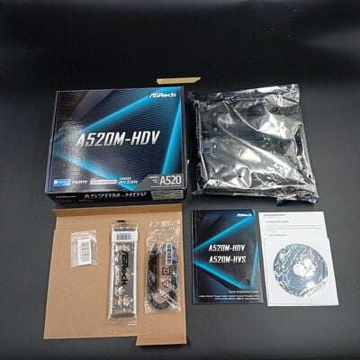 【大須店】中古  ASRock A520M-HDV (A520 AM4 mATX DDR4) 143667 