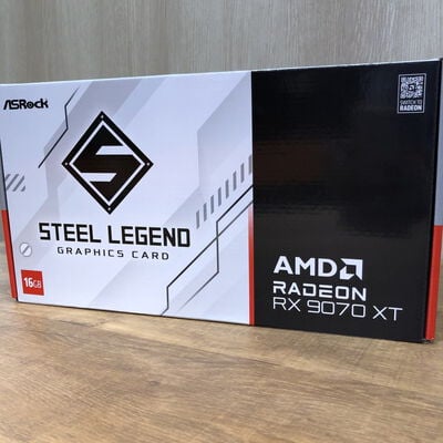 【姫路店】中古  ASRock RX9070XT SL 16G Steel Legend 16GB (RX9070XT 16G) 176937 
