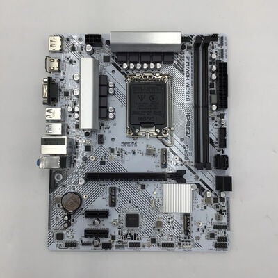 【白山FM松任店】中古  ASRock B760M-HDV/M.2 (B760 1700 mATX DDR5 White) 4950001426 