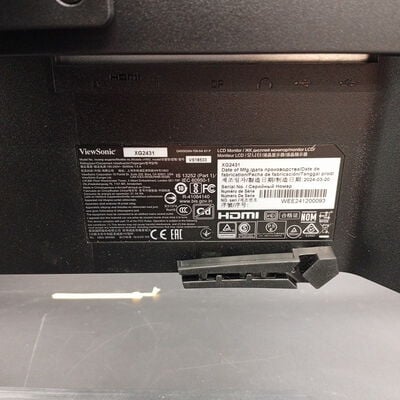 【大須店】中古  Viewsonic XG2431 (23.8"W 2H1DP 1ms IPS 240Hz) 3120021650 