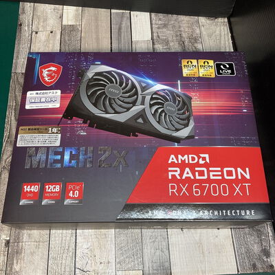 【広島店】中古  MSI Radeon RX 6700 XT MECH 2X 12G（RX6700XT 12GB） 3480036380 