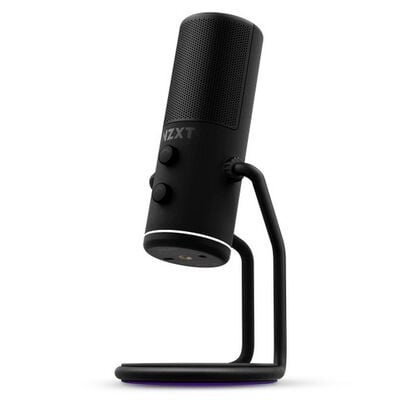 NZXT  CAPSULE BLACK カーディオイドUSBマイク AP-WUMIC-B1 (マットブラック) 