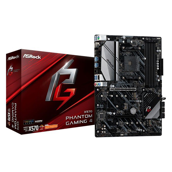 ASRock X570 Phantom Gaming 4 (X570 AM4 ATX) ｜ パソコン通販の