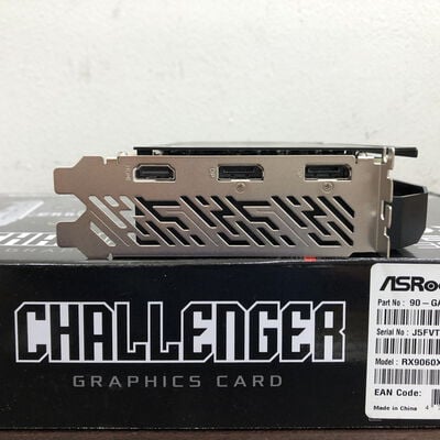【福山ココローズ店】中古  ASRock RX9060XT CL 8GO(RX9060XT Challenger 8G) 179887 