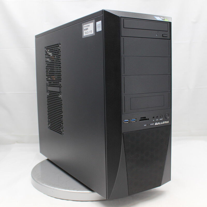 中古 THIRDWAVE GALLERIA KT(Intel Core i7 8700/16GB/SSD500GB/DVD