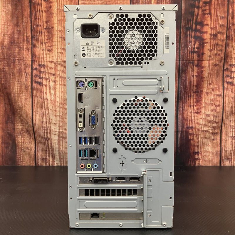 中古 Endeavor デスクトップPC(i7 9700T/12GB/SSD128GB/HDD1TB+2TB