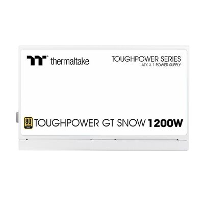 Thermaltake  TOUGHPOWER GT/1200W ATX 3.1 Snow PS-TPT-1200FNFAGJ-W (1200W ホワイト) 