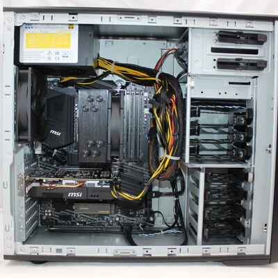 【通販センター】中古  TSUKUMO G-GEAR(AMD Ryzen 7 5700X/32GB DDR4 (PC4)/SSD500GB/DVDマルチ/NVIDIA GeForce GTX 1660 6GB/W11H64 MAR) 199953 