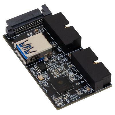 AINEX  HUB-09 (USB3.0ヘッダー 2分配ハブ) 