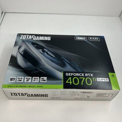 【秋葉原本店】中古  ZOTAC ZT-D40730D-10P Trinity Black Edition (RTX4070Ti SUPER 16GB) 164249 