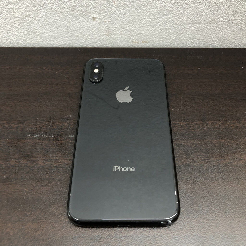 中古 Apple iPhoneXS 5.8インチ 256GB (スペースグレイ) 国内版SIM