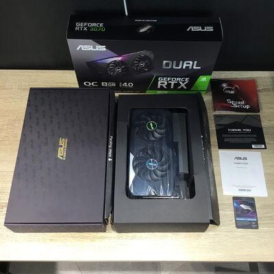 【松山環状枝松店】中古  ASUS　DUAL　RTX3070-O8G (RTX3070 8GB) 4560001379 