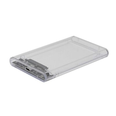 AINEX  HDE-22 (USB3.2Gen1・USB2.0対応 2.5インチSATA SSD／HDDクリアケース) 