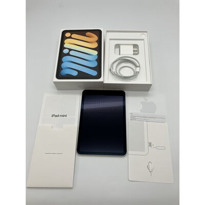 【秋葉原本店】中古  Apple iPad mini（第6世代/2021）Wi-Fi+Cellular 64GB スターライト 国内版SIMロックフリー MK8C3J/A 147605 