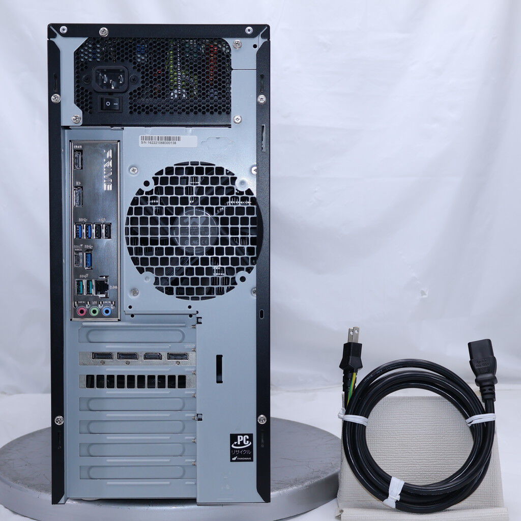 中古 THIRDWAVE Monarch EA(Intel Core i7 12700/16GB DDR4 (PC4