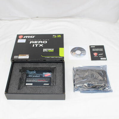 【通販センター】中古  MSI GeForce GTX 1060 AERO ITX 6G OC（GTX1060 6GB） 3480035260 