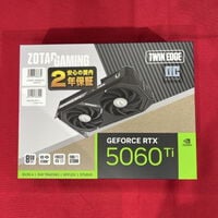 中古  ZOTAC ZT-B50610H-10M (RTX5060Ti 8GB Twin Edge) 5140001425 