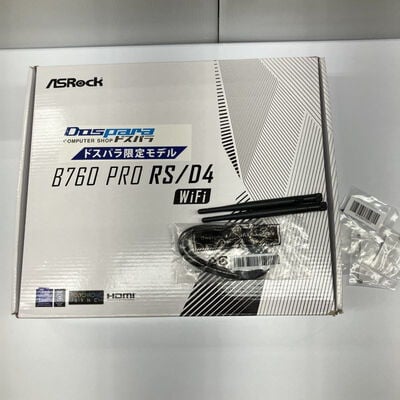 【徳島住吉店】中古  ASRock B760 Pro RS/D4 WiFi (B760 1700 ATX DDR4) 5230000479 