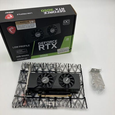 【なんば店】中古  MSI RTX3050 LOW PROFILE 6GB 3280023892 