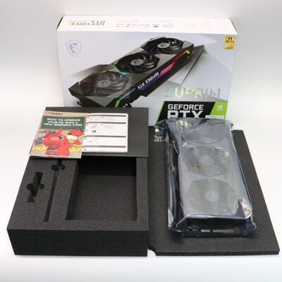 【札幌店】中古  MSI GeForce RTX 3070 SUPRIM X 8G(RTX3070 8G) 3210014787 