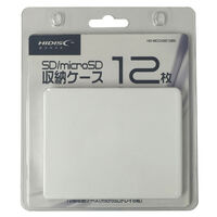 HIDISC  HD-MCCASE12WH (SD/microSD収納ケース 12枚 白) 