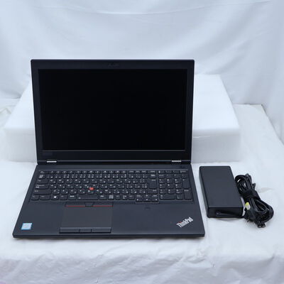 【通販センター】中古  【ジャンク品/保証無/返品質問不可】Lenovo ThinkPad P52　20MAS12700 (Core i7 8750H/16GB/SSD512GB/-/NVIDIA Quadro P1000 4GB/15.6ｲﾝﾁ/1920x1080/Wi-Fi/WEBCAM/-) 176659 