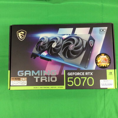 【川崎店】中古  MSI GeForce RTX 5070 12G GAMING TRIO OC (RTX5070 12G) 176908 