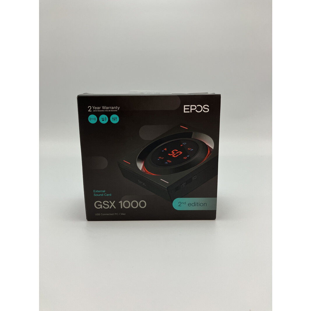 【中古品】EPOS GSX1000 2nd edition 中古】EPOS GSX 1000 2nd edition 外付けDAC搭載アンプ/ USB接続