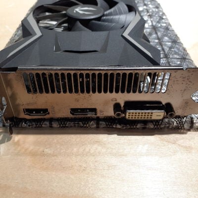 【鹿児島店】中古  ZOTAC ZT-T16500F-10L (GTX1650 4G GDR5) 139576 