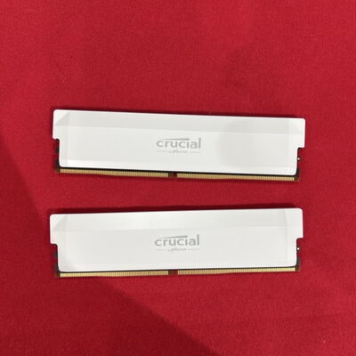 【静岡東瀬名店】中古  Crucial CP2K32G60C40U5W(DDR5 PC5-48000 32GBx2) 5140001053 