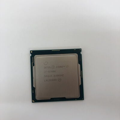 【長野稲里店】中古  INTEL Core i7 9700K (1151/3.60GHz/12M/C8/T8) 138481 