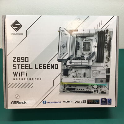【佐賀南部バイパス店】中古  ASRock Z890 Steel Legend WiFi(Z890 1851 ATX DDR5 172165 