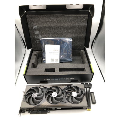 【水戸赤塚店】中古  MSI　GeForce RTX5080 16G GAMING TRIO OC 4680003025 