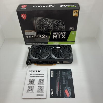 【秋葉原本店】中古  MSI GeForce RTX 3060 VENTUS 2X 12G OC (RTX3060 12GB) 144777 