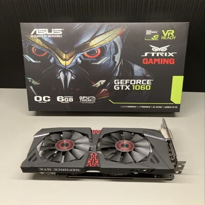 【座間相武台】中古  GeForce GTX1060 6GB (STRIX-GTX1060-DC2O6G) 4510002092 