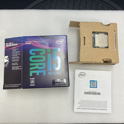 【新潟店】中古  INTEL Core i5-8600K (1151/3.60GHz/9M/C6/T6) 136199 