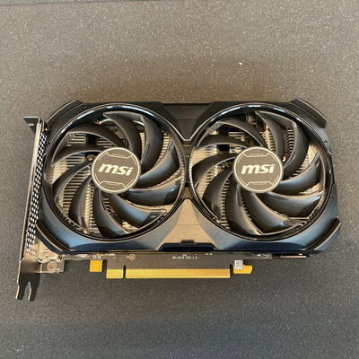 【京都店】中古  MSI GeForce RTX 4060 VENTUS 2X BLACK 8G OC (RTX4060 8GB) 158792 