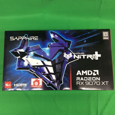 【川崎店】中古  SAPPHIRE NITRO+ Radeon RX 9070 XT GAMING OC 16GB (RX9070XT 16G) 176946 
