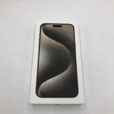 【盛岡都南店】中古  【国内版SIMフリー】Apple iPhone15 Pro Max 256GB ナチュラルチタニウム MU6R3J/A 161258 