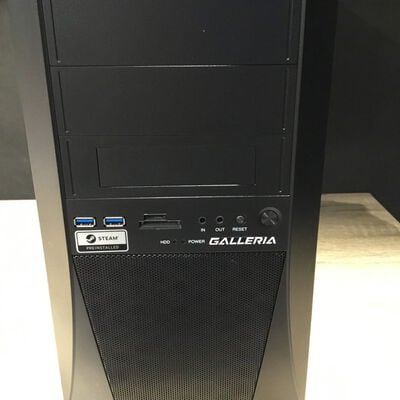 【松山環状枝松店】中古  THIRDWAVE GALLERIA XF(Corei7-9700K/16GB/SSD512GB+HDD2TB/DVDマルチ/RTX2070Super 8GB/W10H) 4560001163 