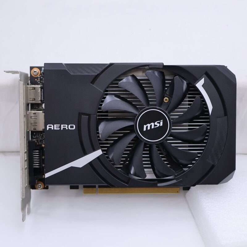 中古 MSI GeForce GTX 1650 AERO ITX 4G (GTX1650 4G GDR5) 3480042747