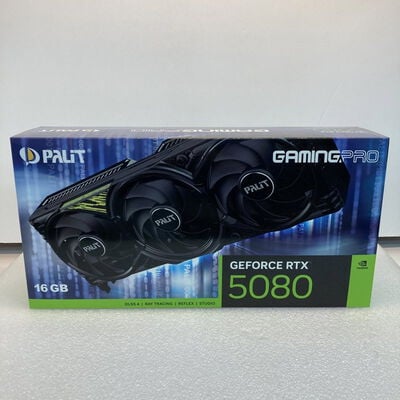 【京都店】中古  Palit NE75080019T2-GB2031A (RTX5080 GamingPro 16GB) 176534 