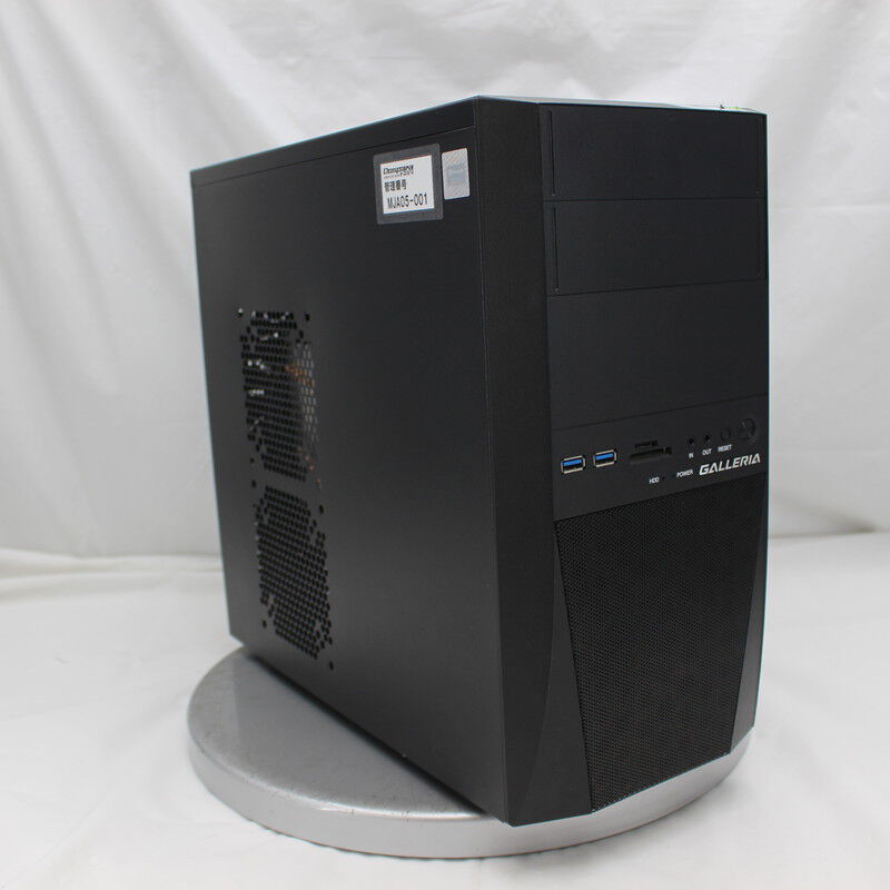 中古 THIRDWAVE GALLERIA KTM(Intel Core i7 9700/16GB DDR4 (PC4