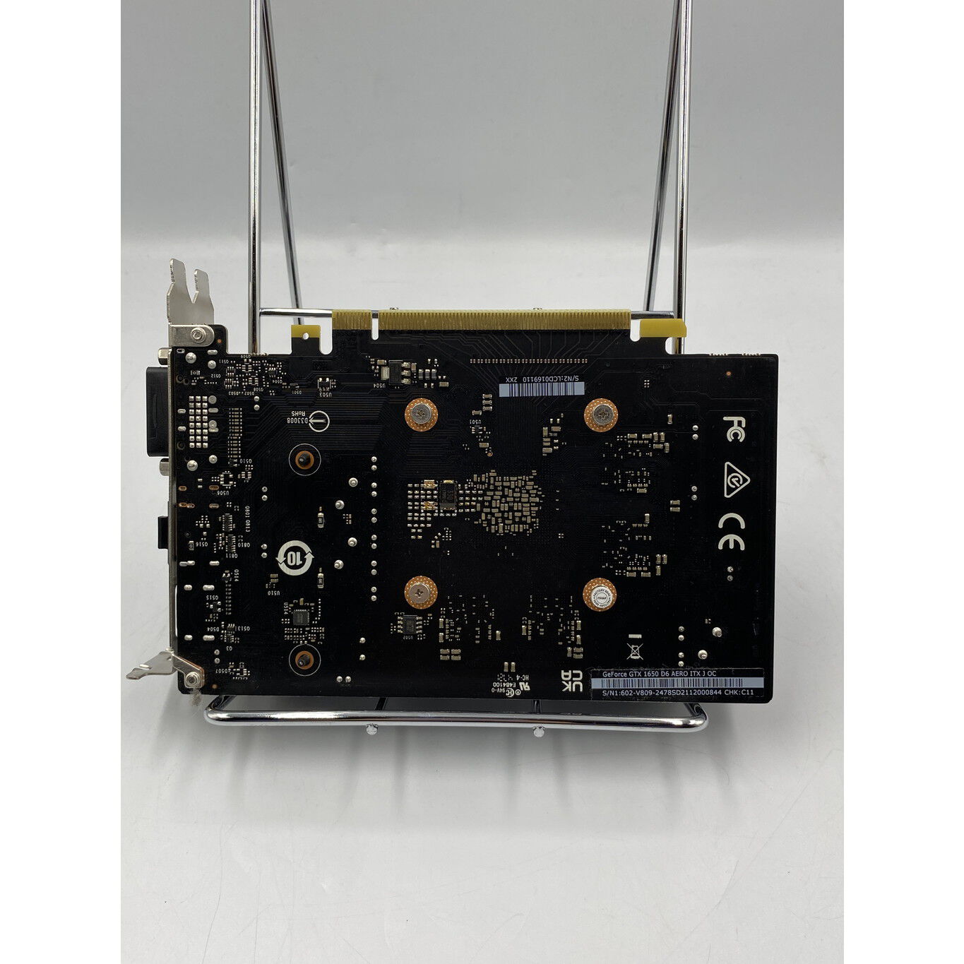 中古 MSI GeForce GTX 1650 D6 AERO ITX J OC 4510003083 （395219