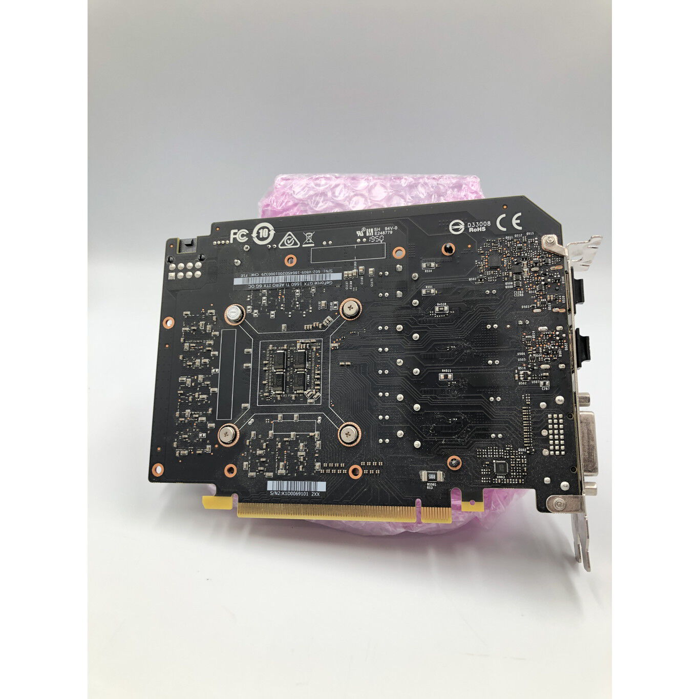 中古 MSI GeForce GTX 1660 Ti AERO ITX 6G OC(GTX1660Ti) 139073