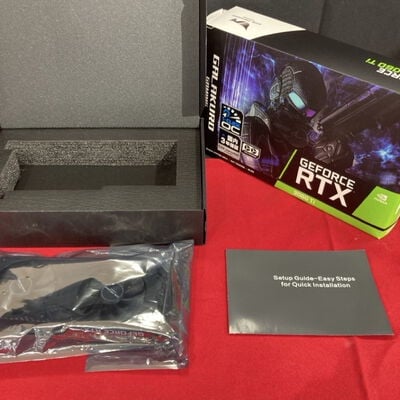 【静岡東瀬名店】中古  【LHR版】玄人志向 GG-RTX3060Ti-E8GB/DF/LHR (RTX3060Ti 8GB) 146431 