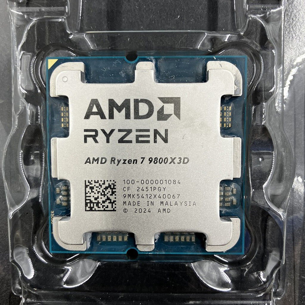 【新品】AMD Ryzen 7 9800X3D CPU 未開封 新品未開封)AMD Ryzen 7 9800X3D 送料込みCPU - メルカリ