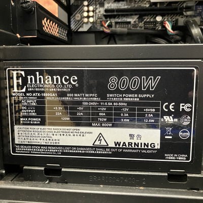【富士青葉店】中古  iiyam LEVEL &infin;(Ryzen 7 5800X/32GB/SSD1TB/HDD2TB/RTX3080/W11H) 5070002018 