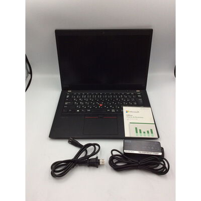 【座間相武台】中古  LENOVO ThinkPad X13 (AMD Ryzen 5 Pro 4650U 2.10GHz/32GB/SSD256GB/-/オンボード/13.3/1920x1080/Wi-Fi/WEBCAM/W11P/Microsoft Office Home and Business 2024) 184183 